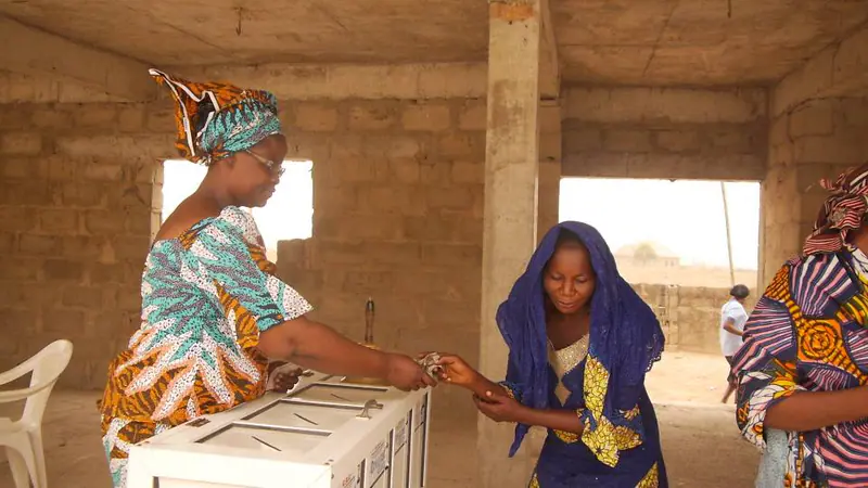 Archive photograph from a Funke Adeyemo Foundation outreach in 2018.