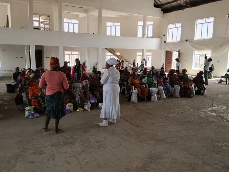 Archive photograph from a Funke Adeyemo Foundation outreach in 2024.