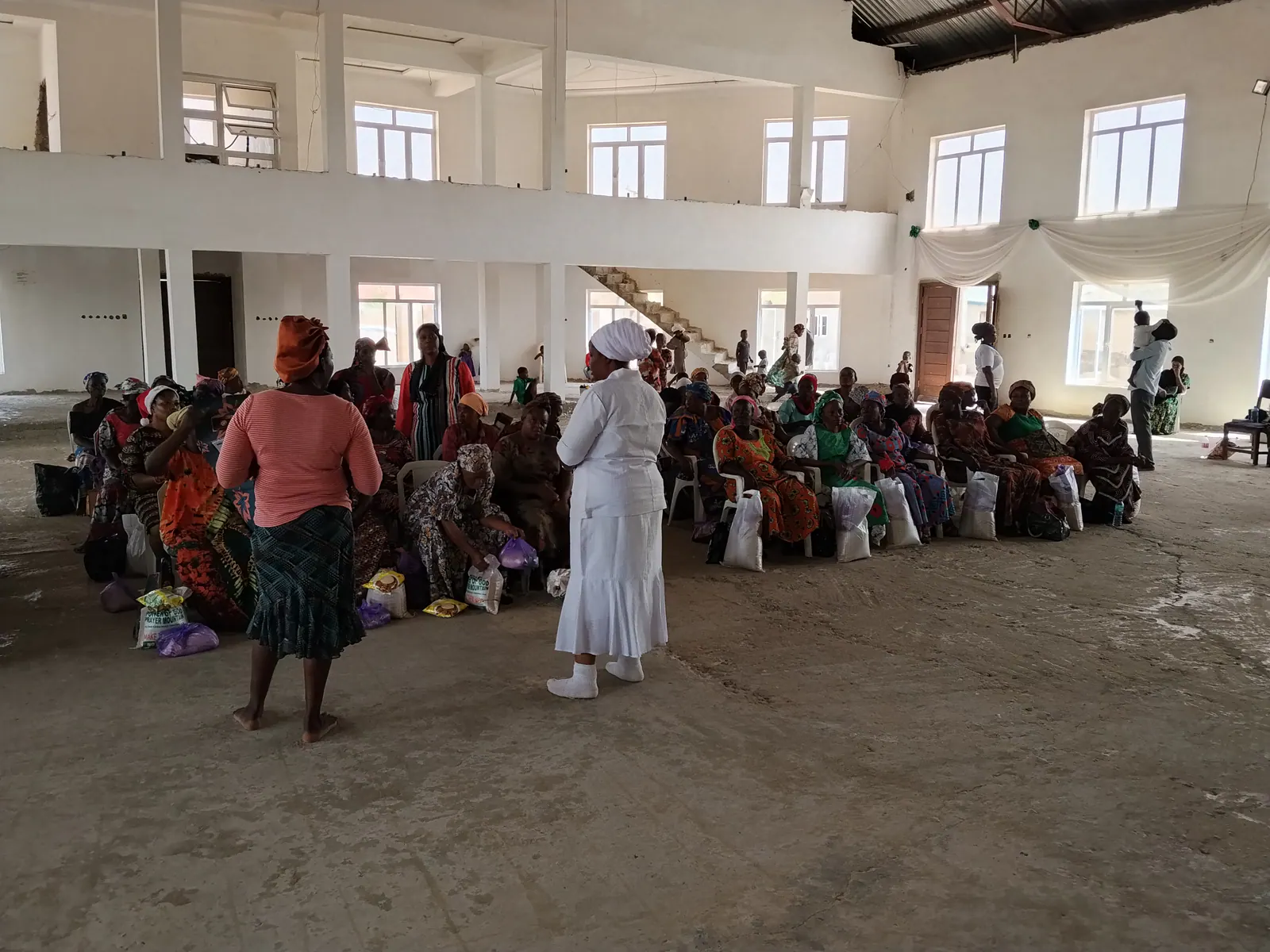 Archive photograph from a Funke Adeyemo Foundation outreach in 2024.