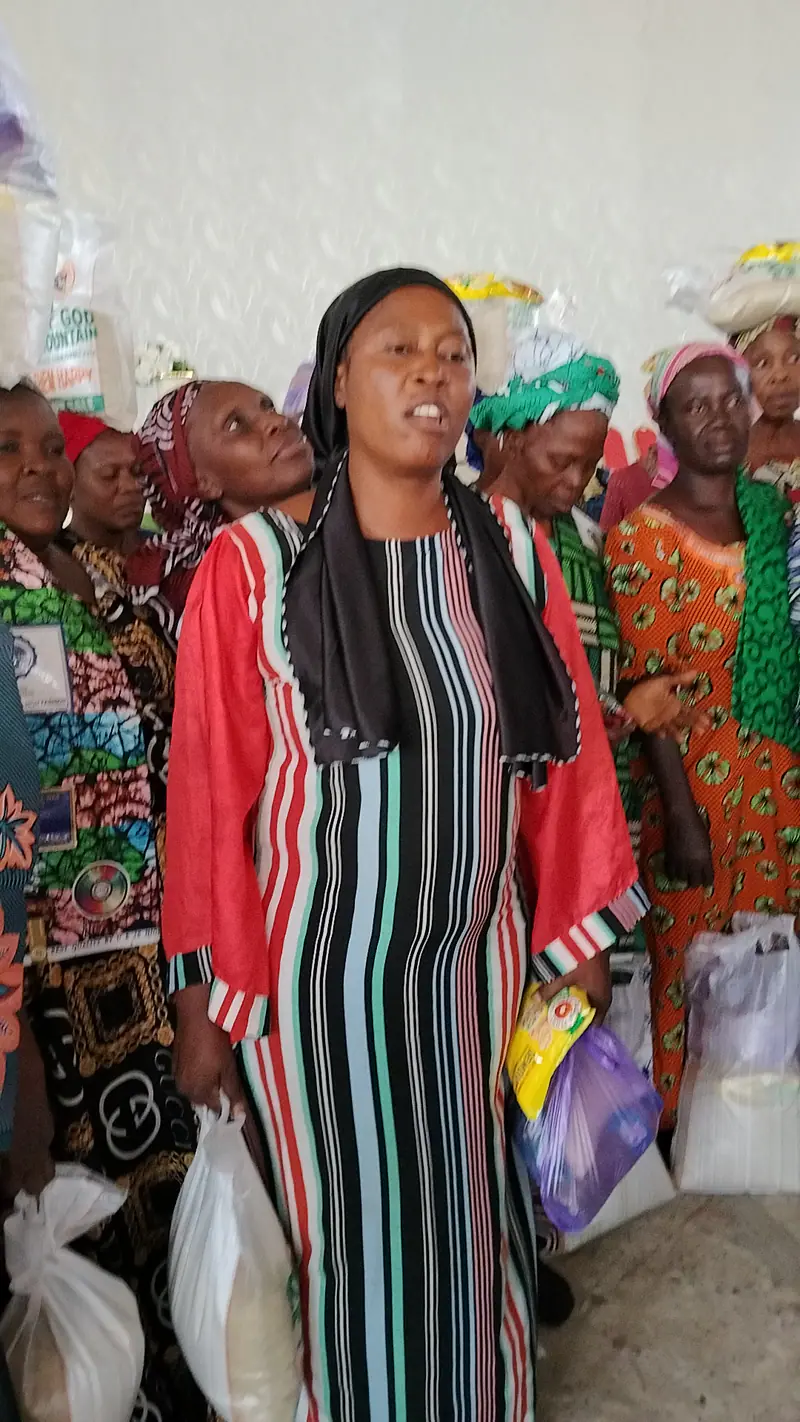 Archive photograph from a Funke Adeyemo Foundation outreach in 2024.