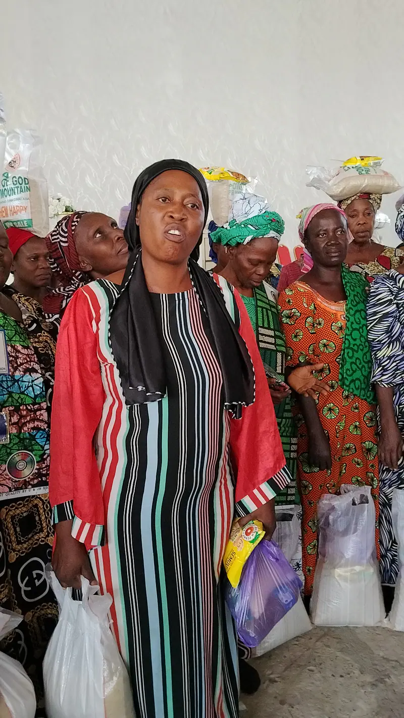 Archive photograph from a Funke Adeyemo Foundation outreach in 2024.