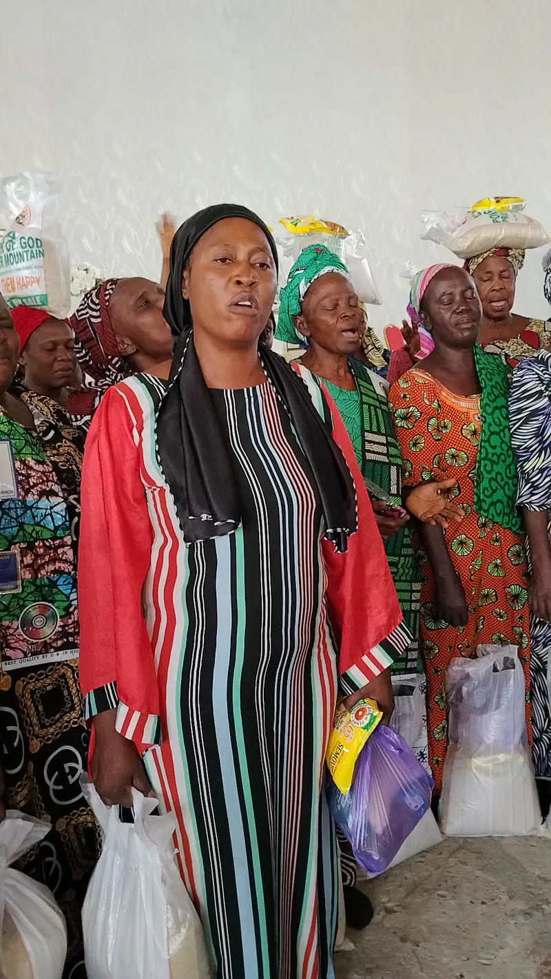 Archive photograph from a Funke Adeyemo Foundation outreach in 2024.