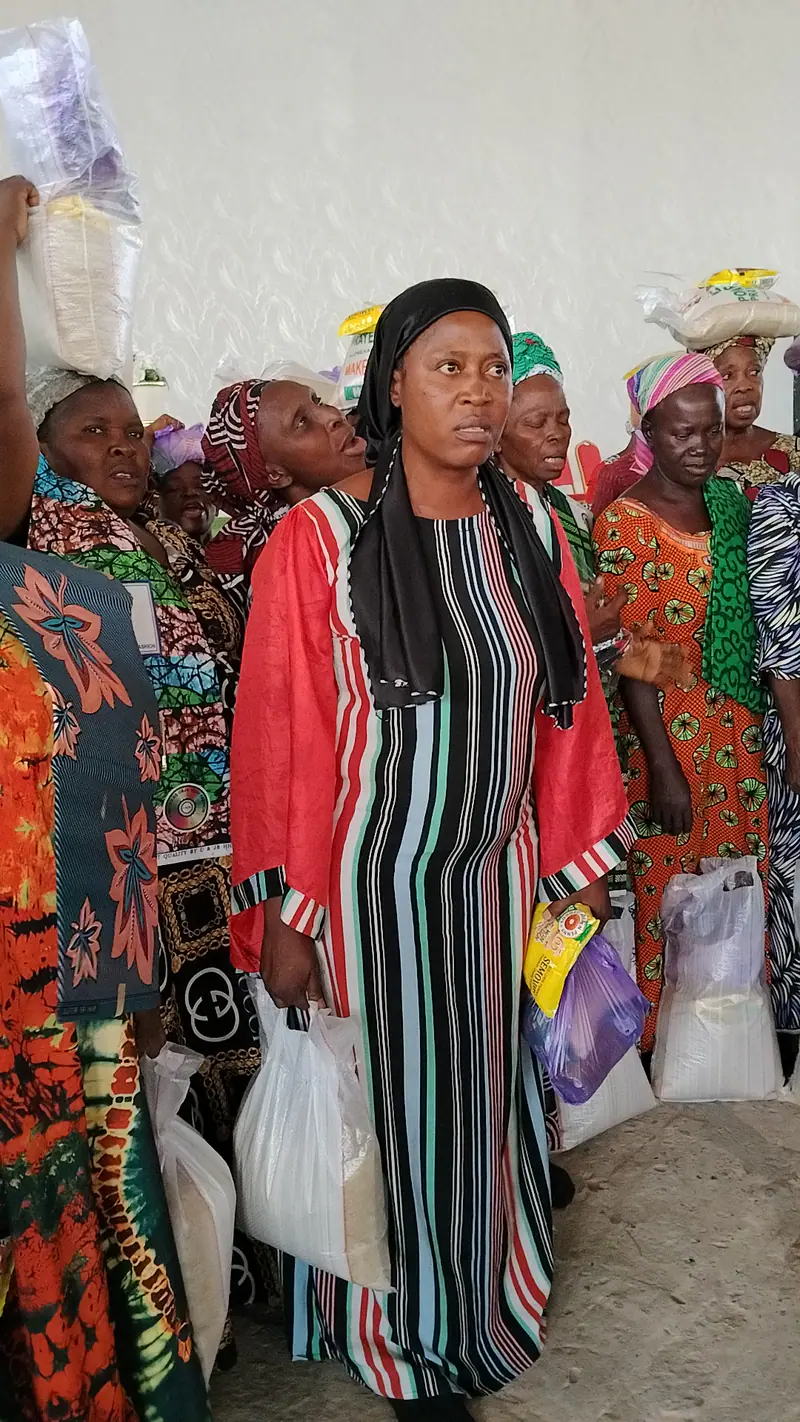 Archive photograph from a Funke Adeyemo Foundation outreach in 2024.