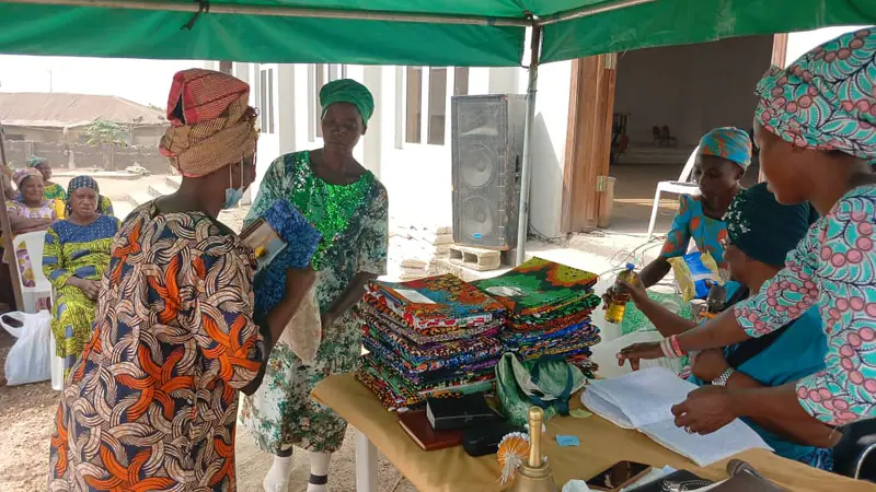 Archive photograph from a Funke Adeyemo Foundation outreach in 2024.